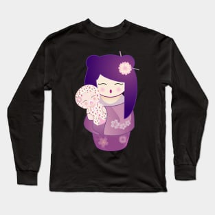 Kokeshis Mother and baby Long Sleeve T-Shirt